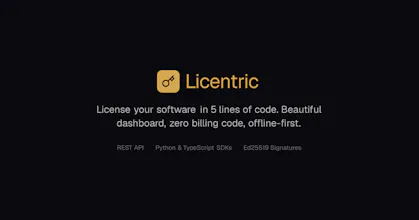 Licentric gallery image