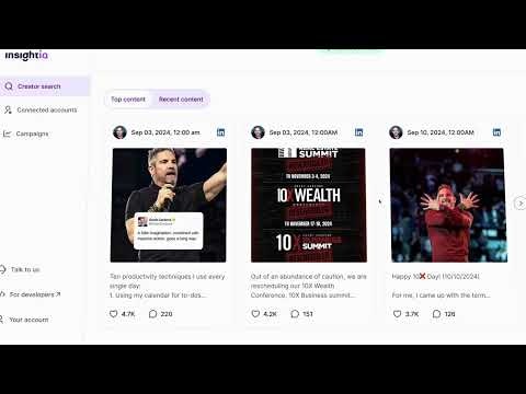 insightIQ gallery image