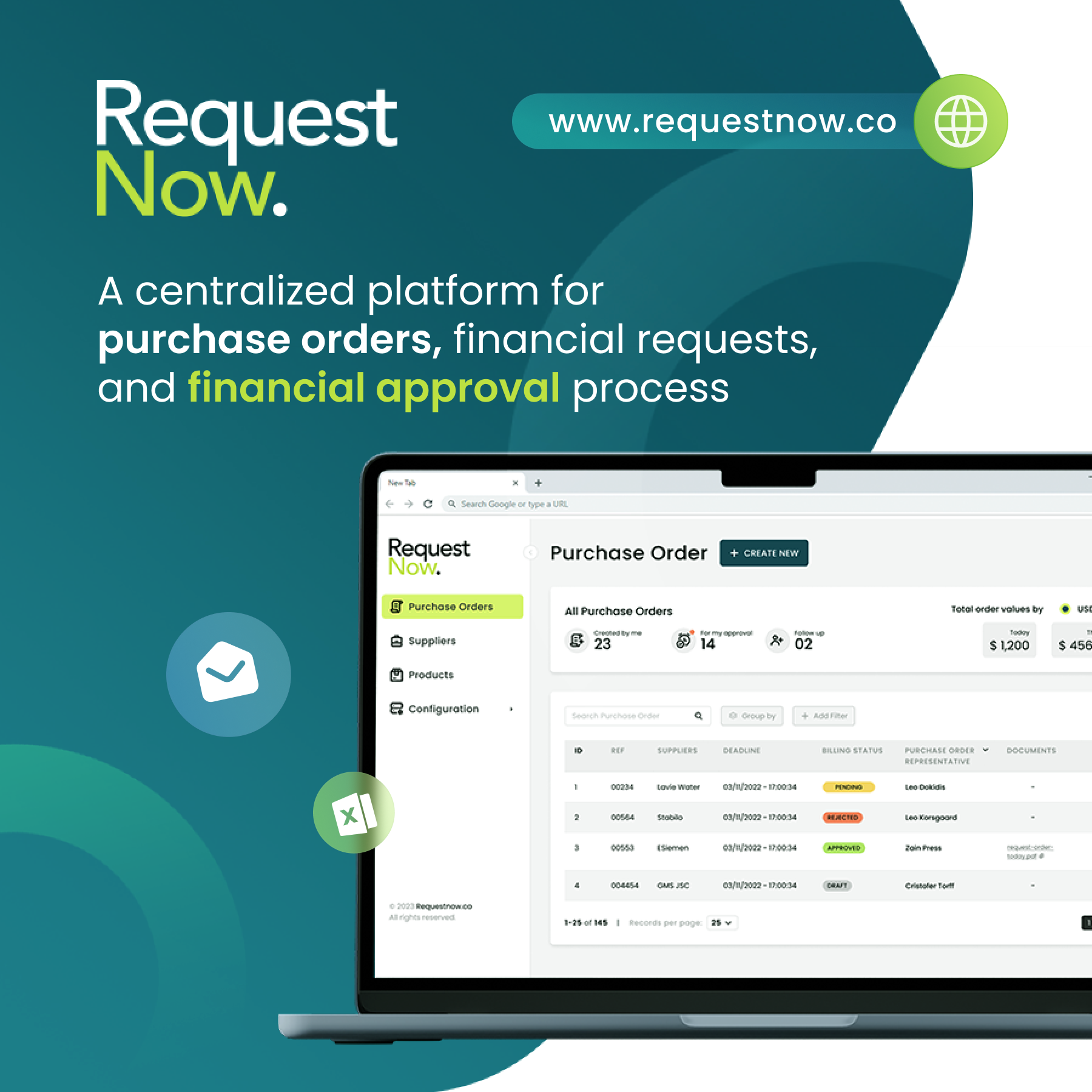 startuptile RequestNow-Centralized platform for financial approval process