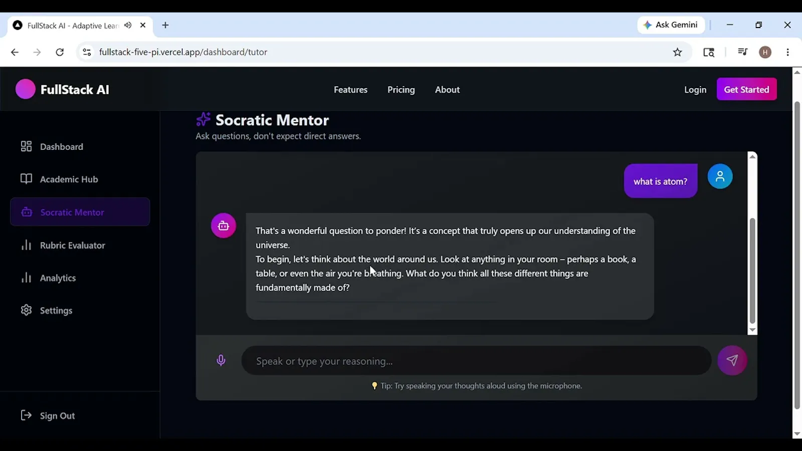 FullStack AI screenshot 1 (video preview)