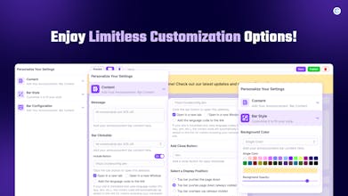 CodeConfig Announcement Bars gallery image