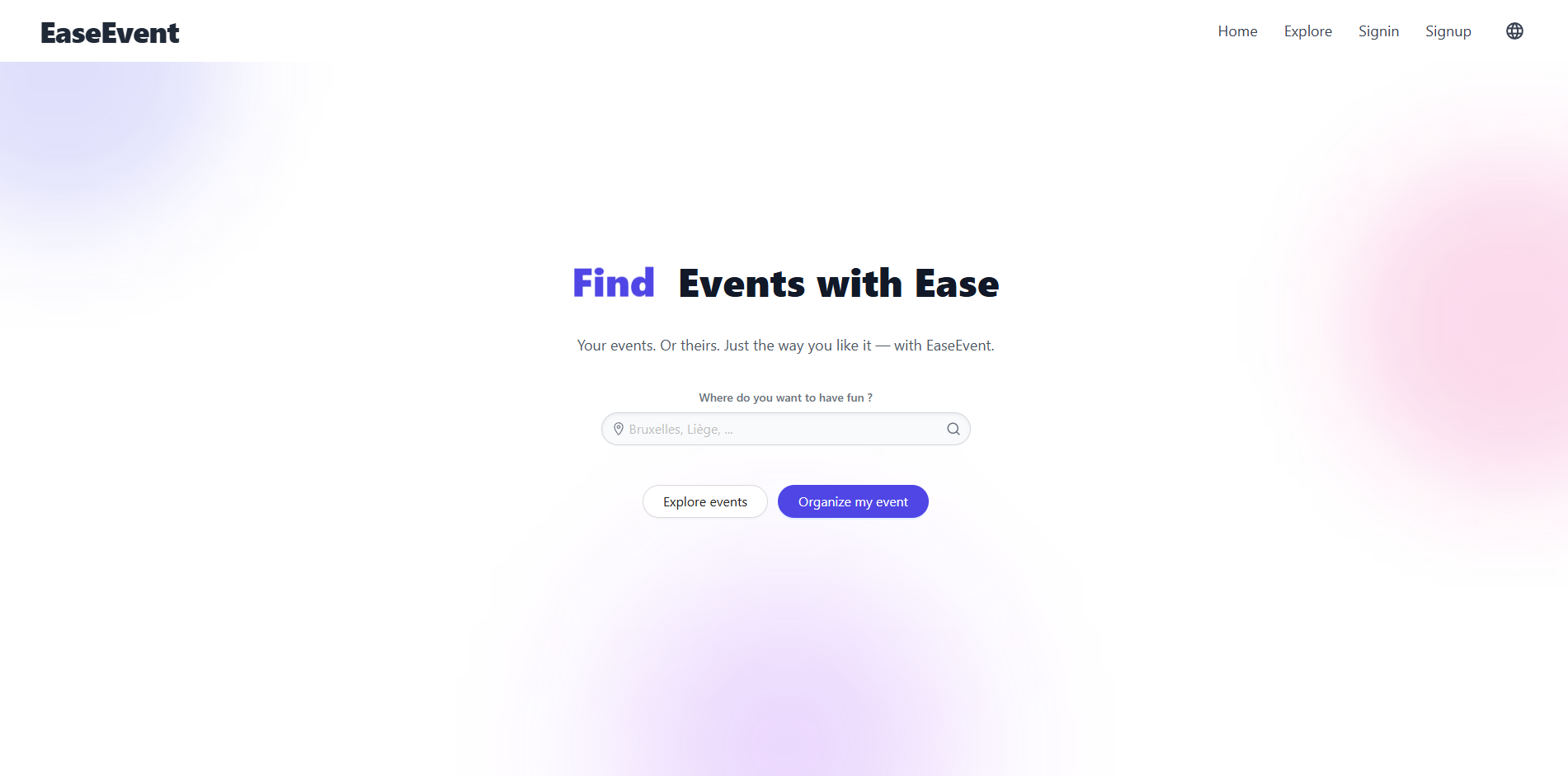 EaseEvent gallery image