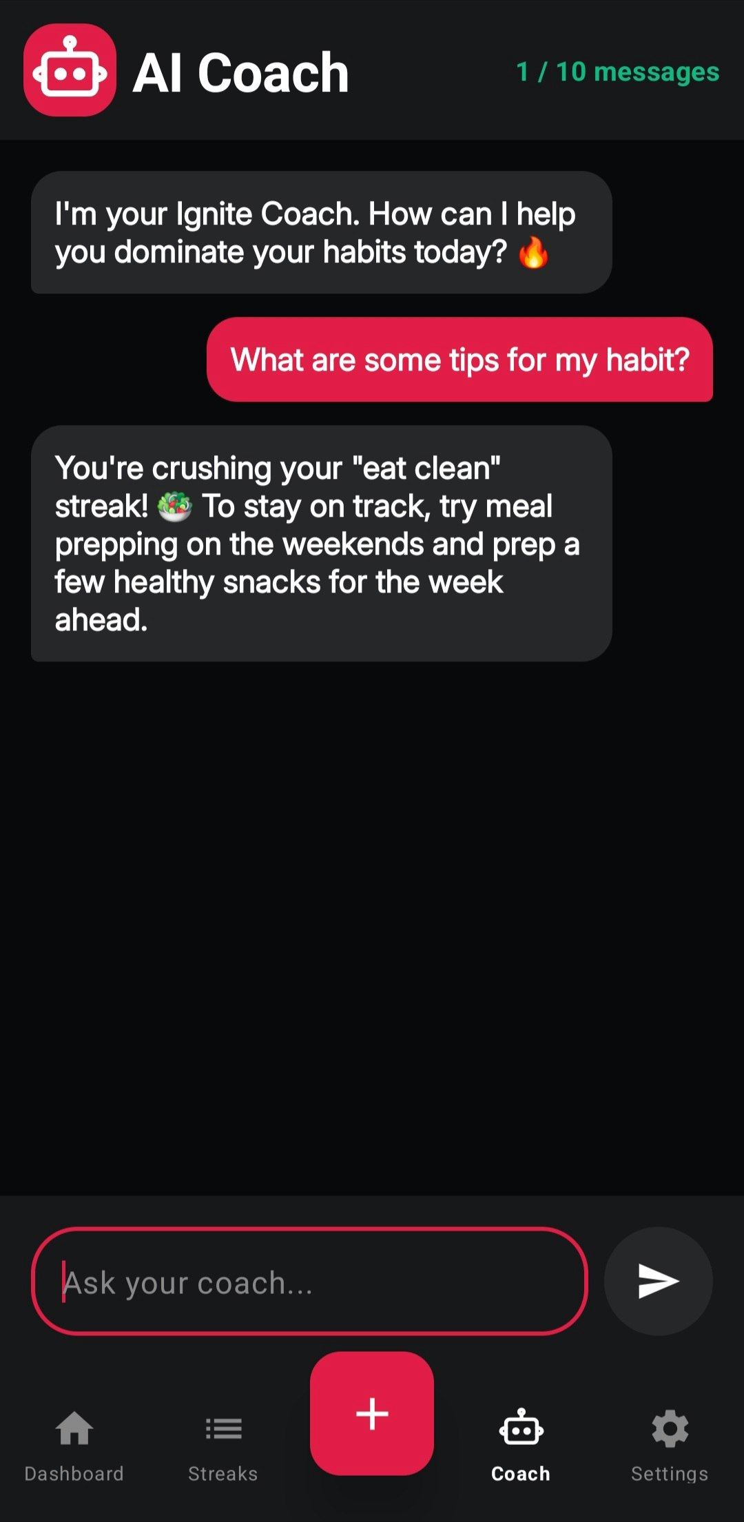 Ignite - Screenshot 2 showing product features and functionality