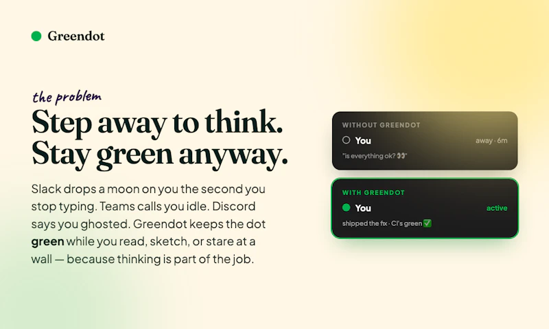 Greendot screenshot 2