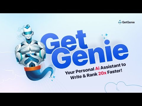 startuptile GetGenie Ai-Your Personal Ai Assistant to Write & Rank 20x Faster!