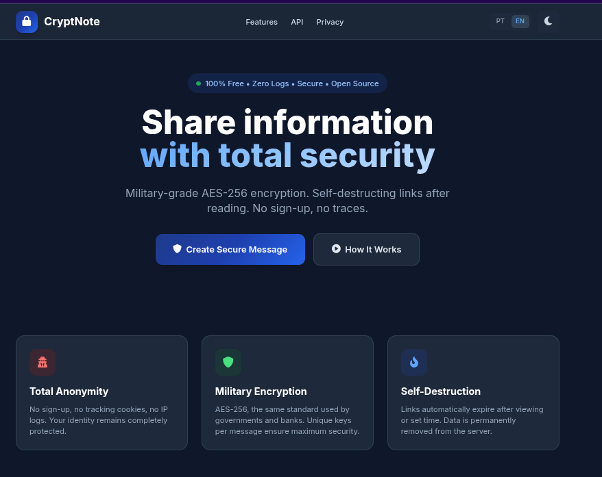 Cryptnote gallery image