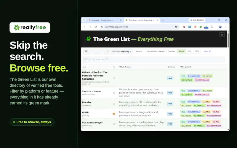 ReallyFree screenshot 3
