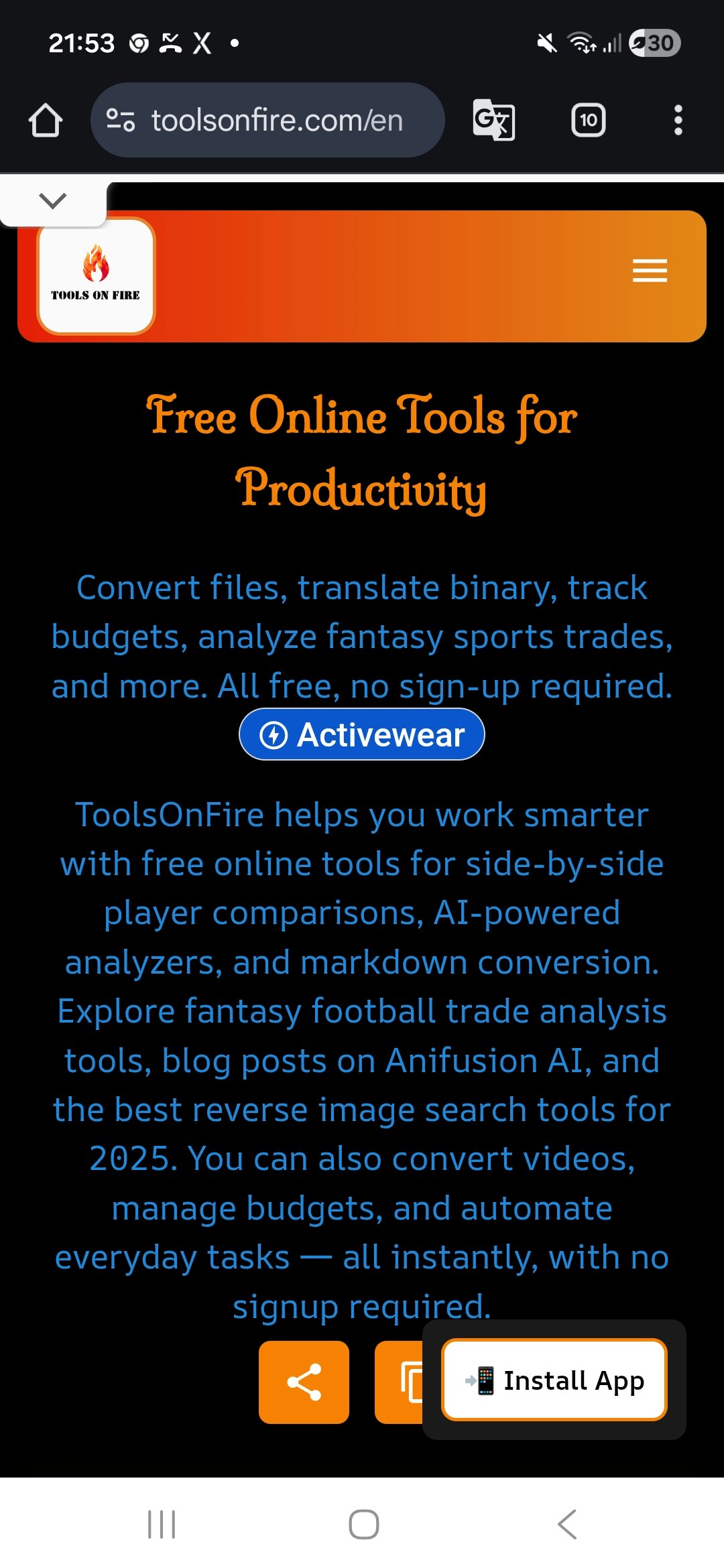 ToolsOnFire gallery image