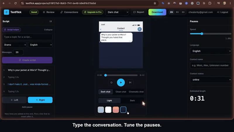 TextFlick screenshot 7
