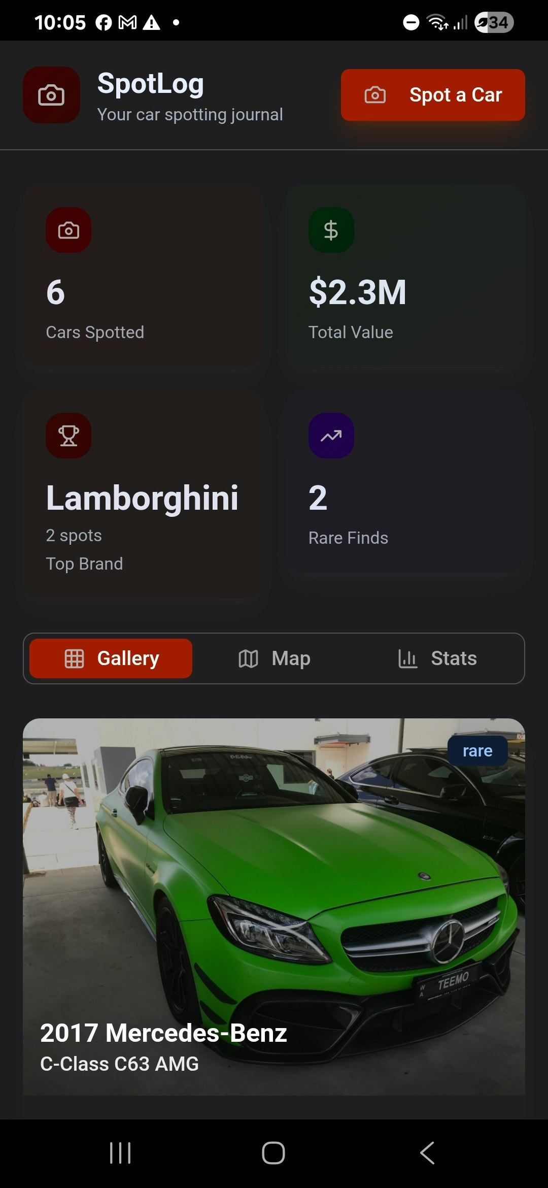 SpotLog gallery image