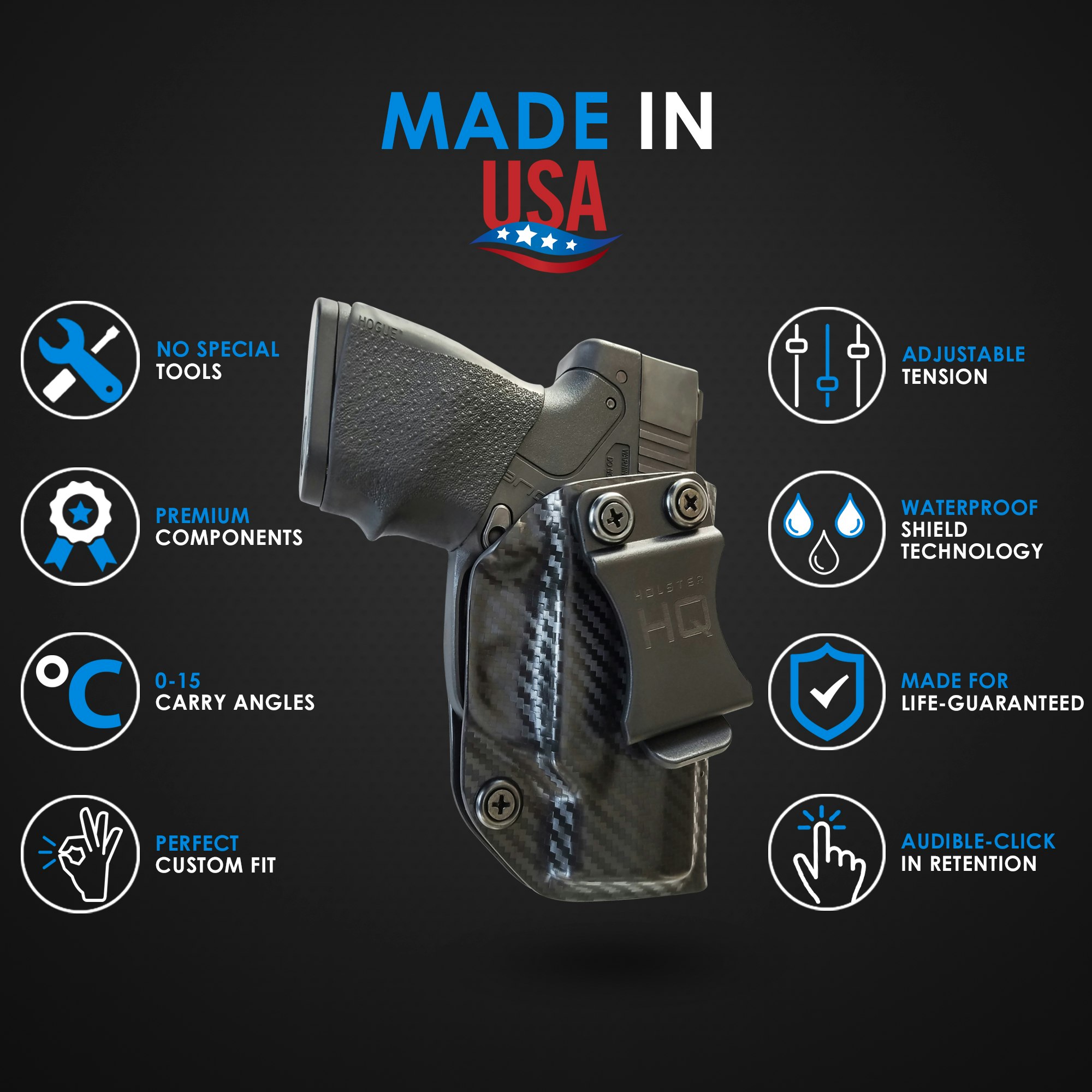 HolsterHQ IWB Holsters With Tactical Bag gallery image