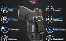 HolsterHQ IWB Holsters With Tactical Bag media 2