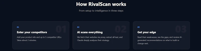 RivalScan screenshot 3