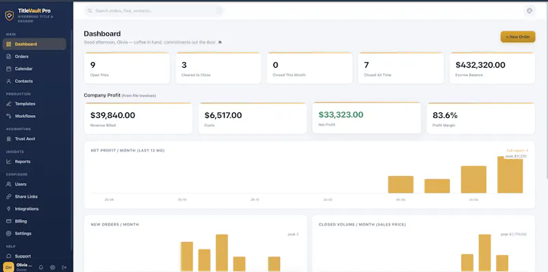 TitleVault Pro screenshot 1