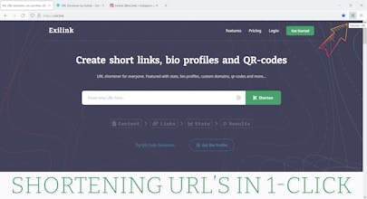 1-Click URL Shortener by Exilink gallery image