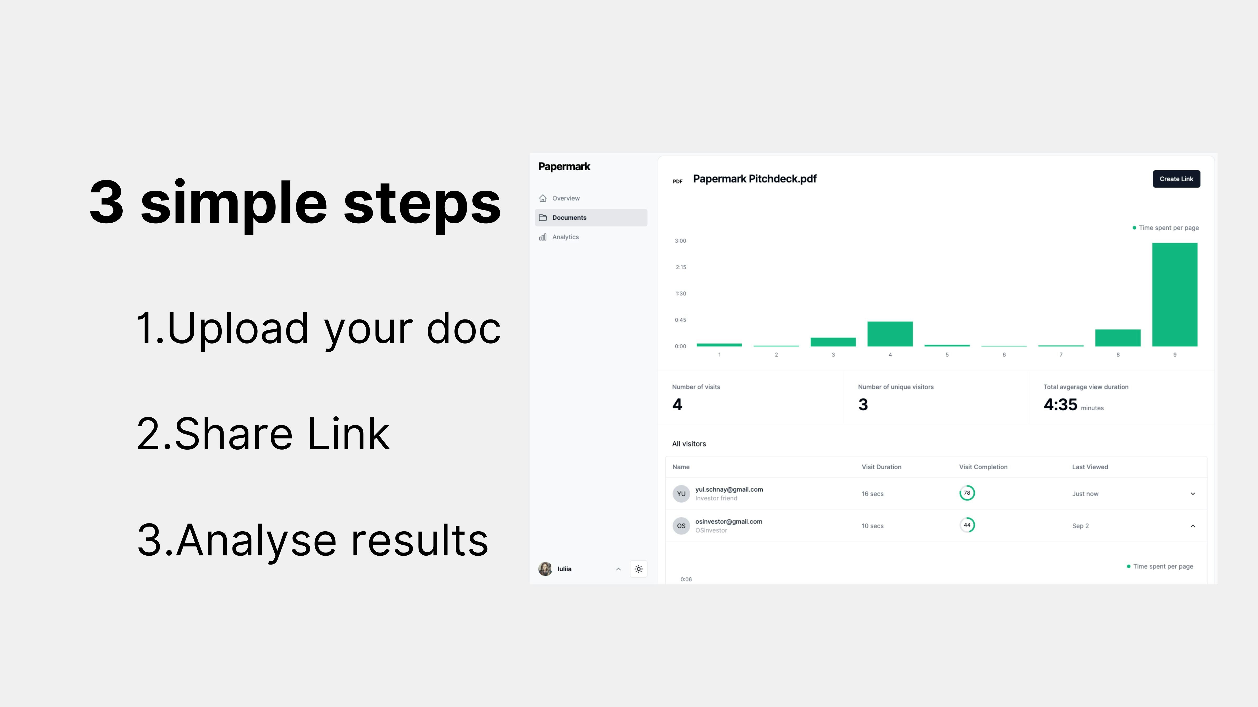 Papermark - Альтернатива Docsend с открытым исходным кодом для безопасного обмена документами медиа 5