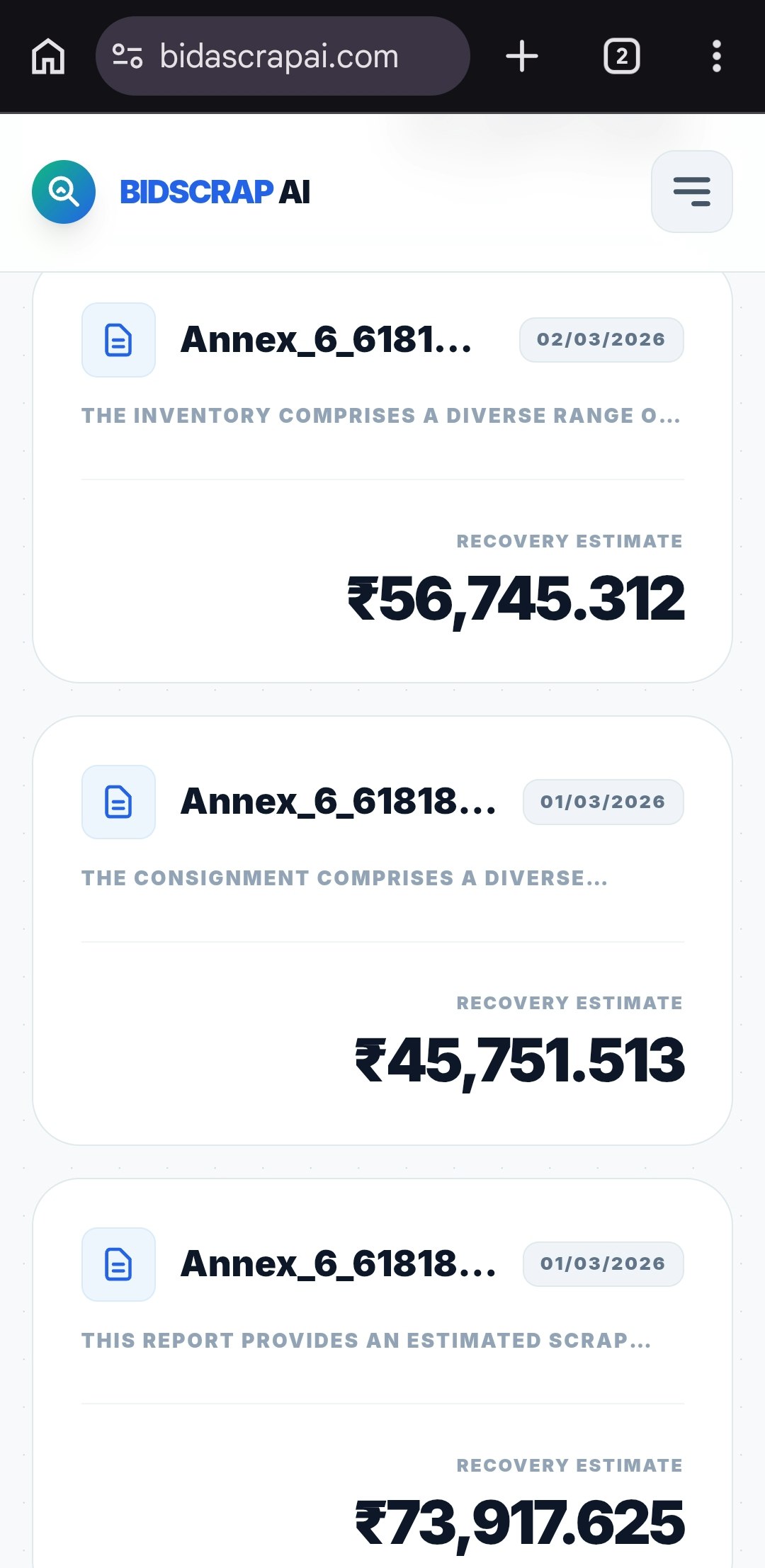 BidScrapAi gallery image