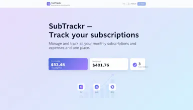 SubTrackr â Track your subscriptions gallery image