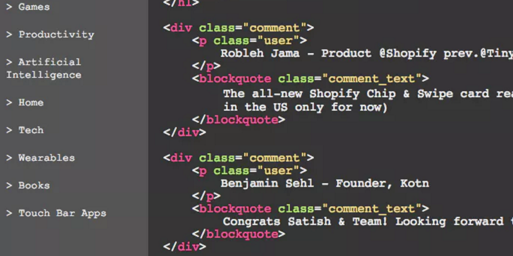 HTML Product Hunt: Product Hunt disguised as HTML code so you can ...
