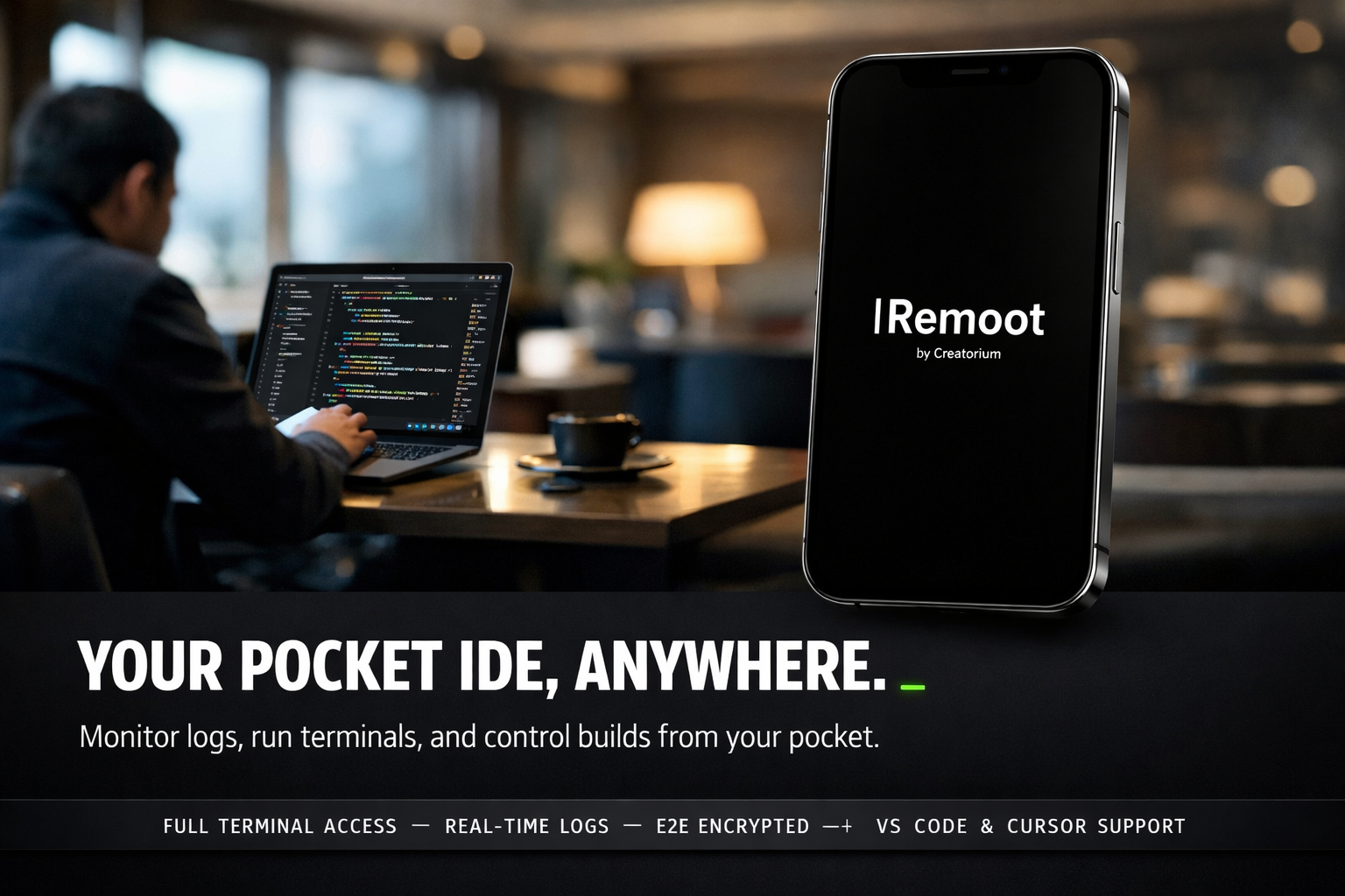Remoot: Bridge for VSCode & Cursor gallery image