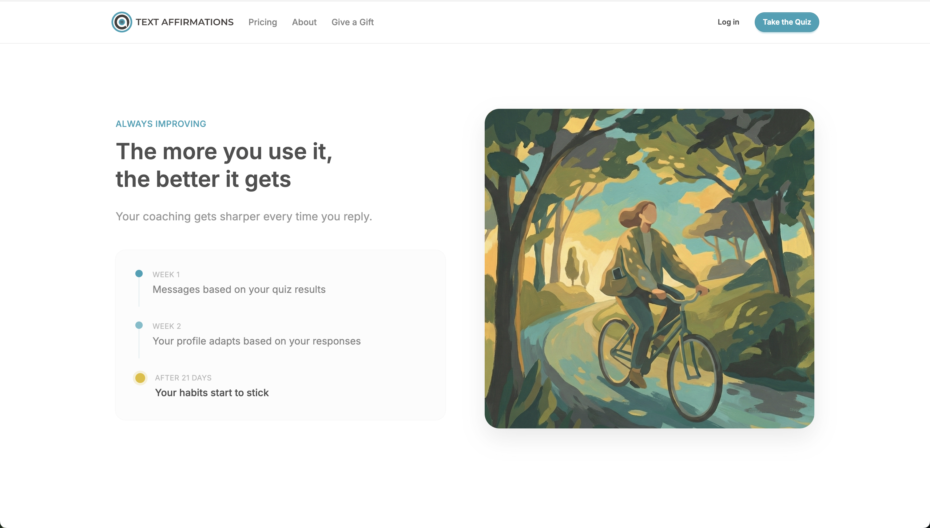 Text Affirmations gallery image