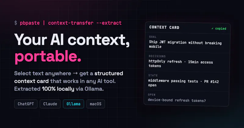 Context Transfer screenshot 1