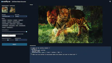 Free CSS Tools | CSSify.co gallery image