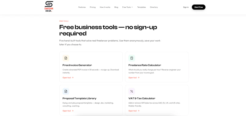 Swishr Desk screenshot 2
