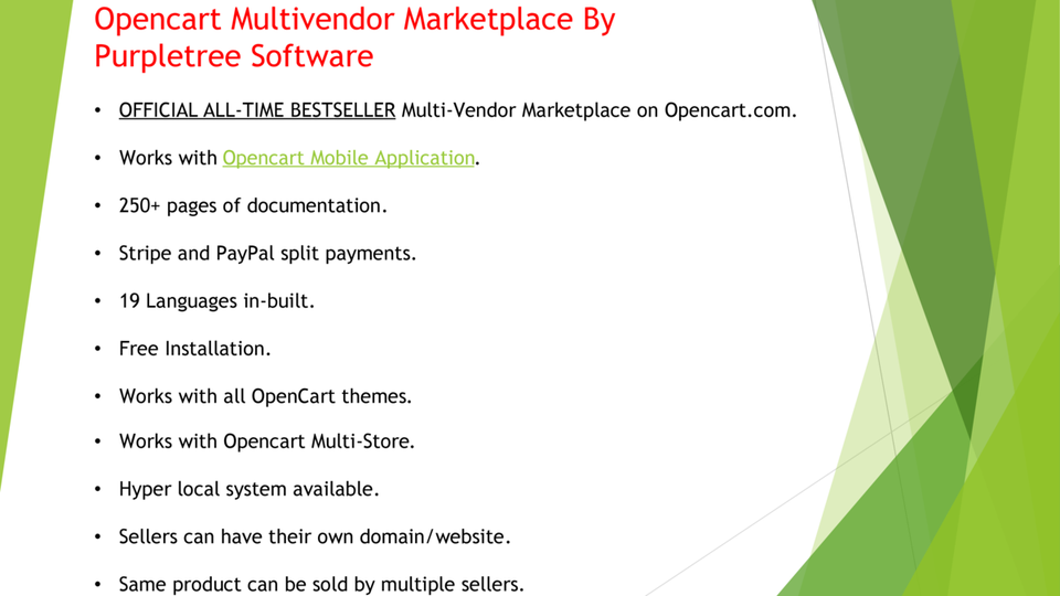 Opencart Multi Vendor 