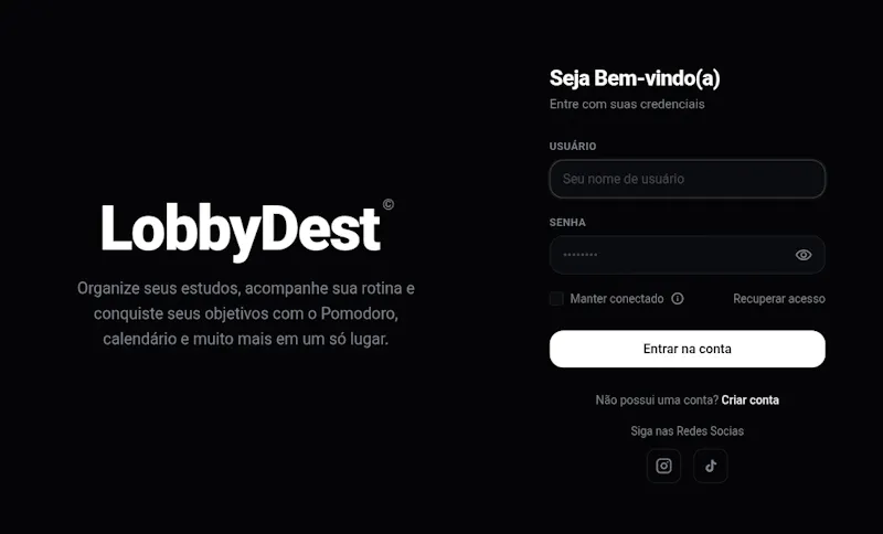 LobbyDest — Plataforma de Estudos screenshot 4