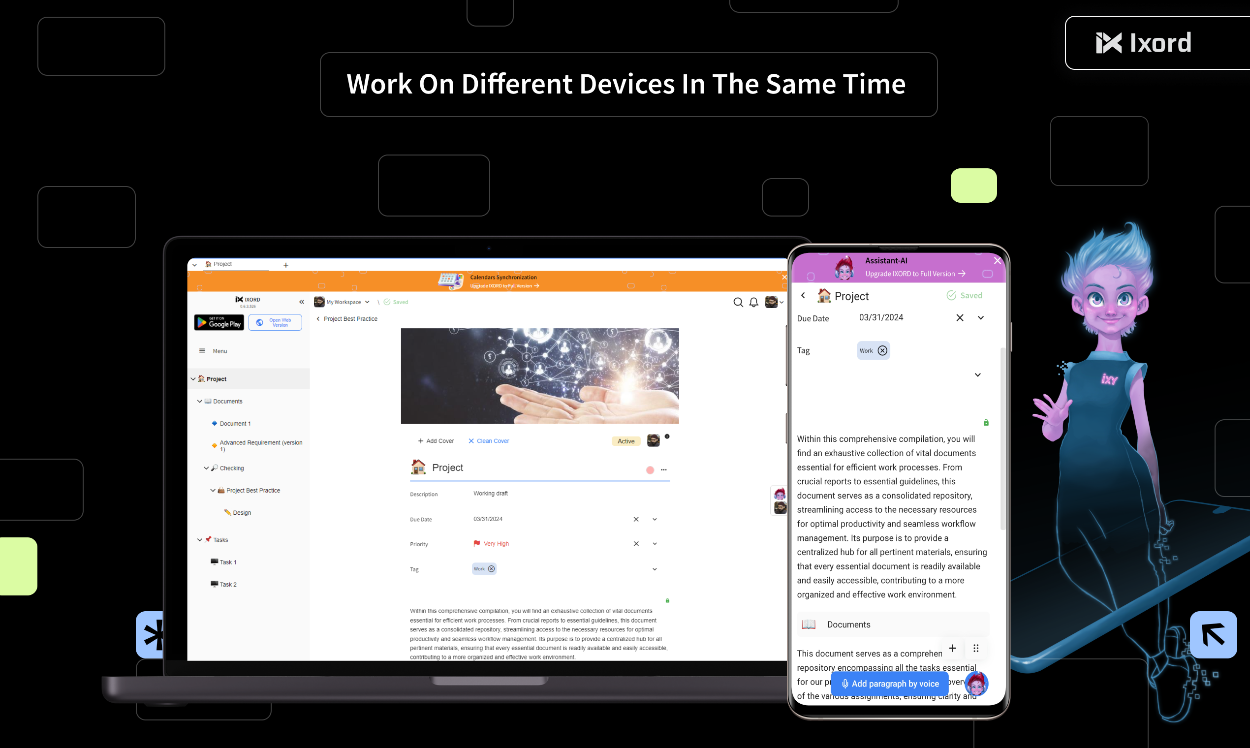 IXORD AI - Navigate tasks, ignite creativity media 3