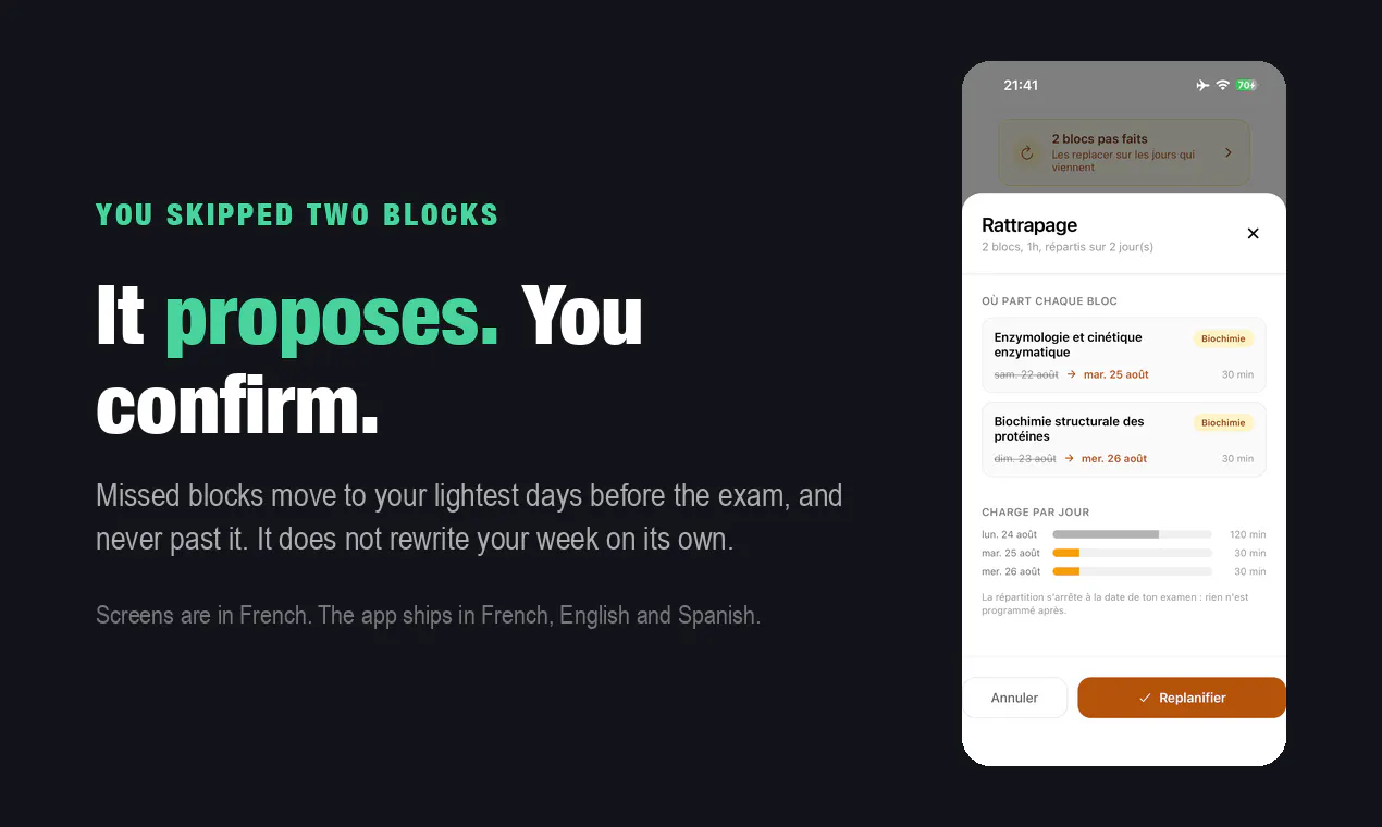 Productif.io Exam Mode gallery image