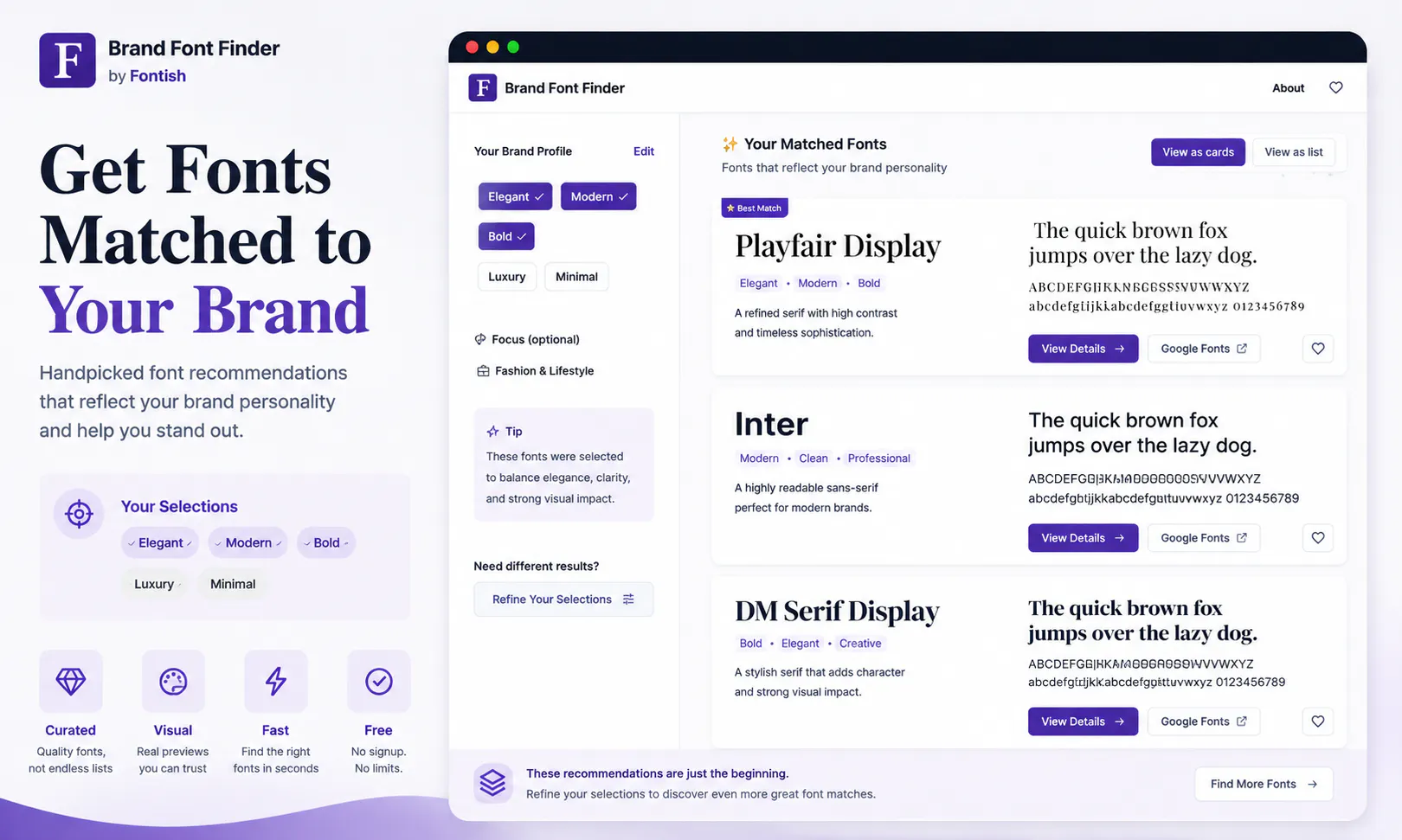 Brand Font Finder gallery image