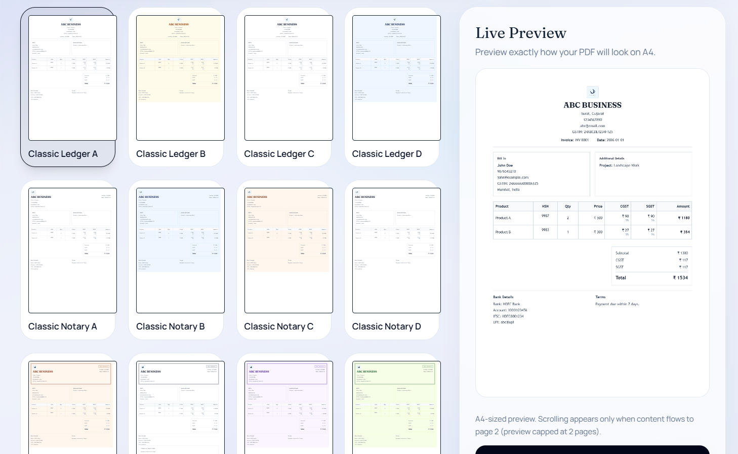 easyBILL gallery image