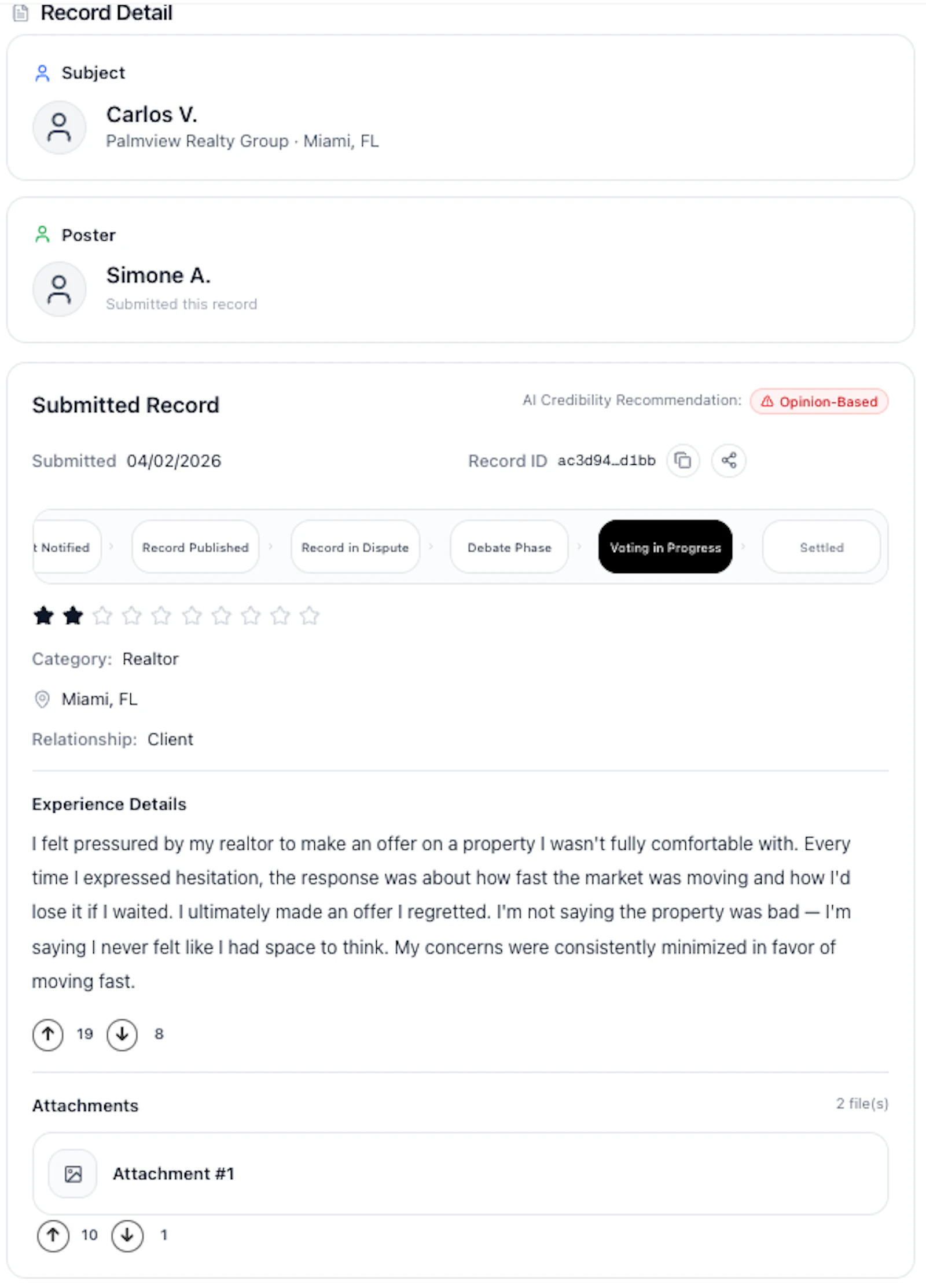 DNounce screenshot 2