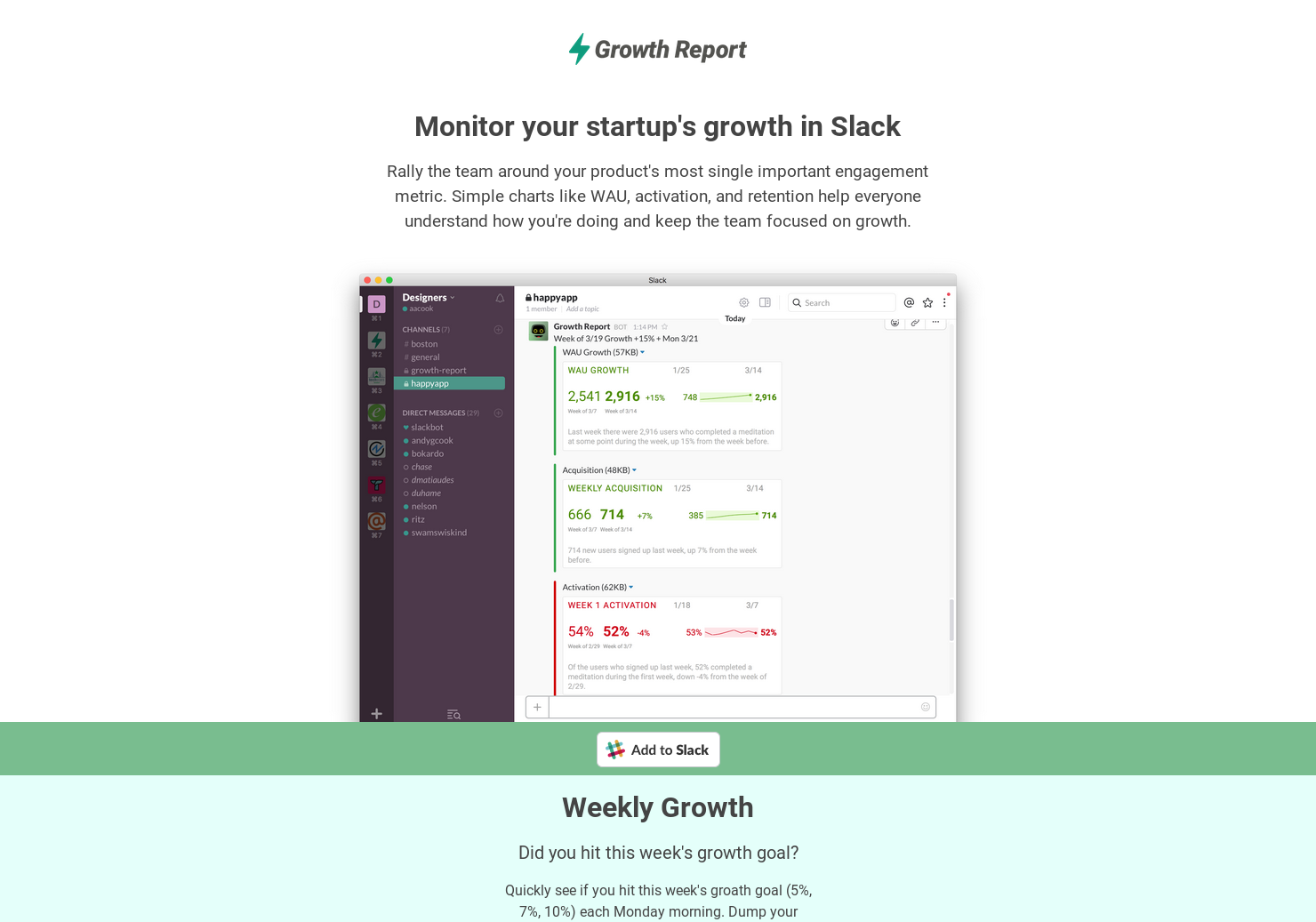 Growth Report gallery image