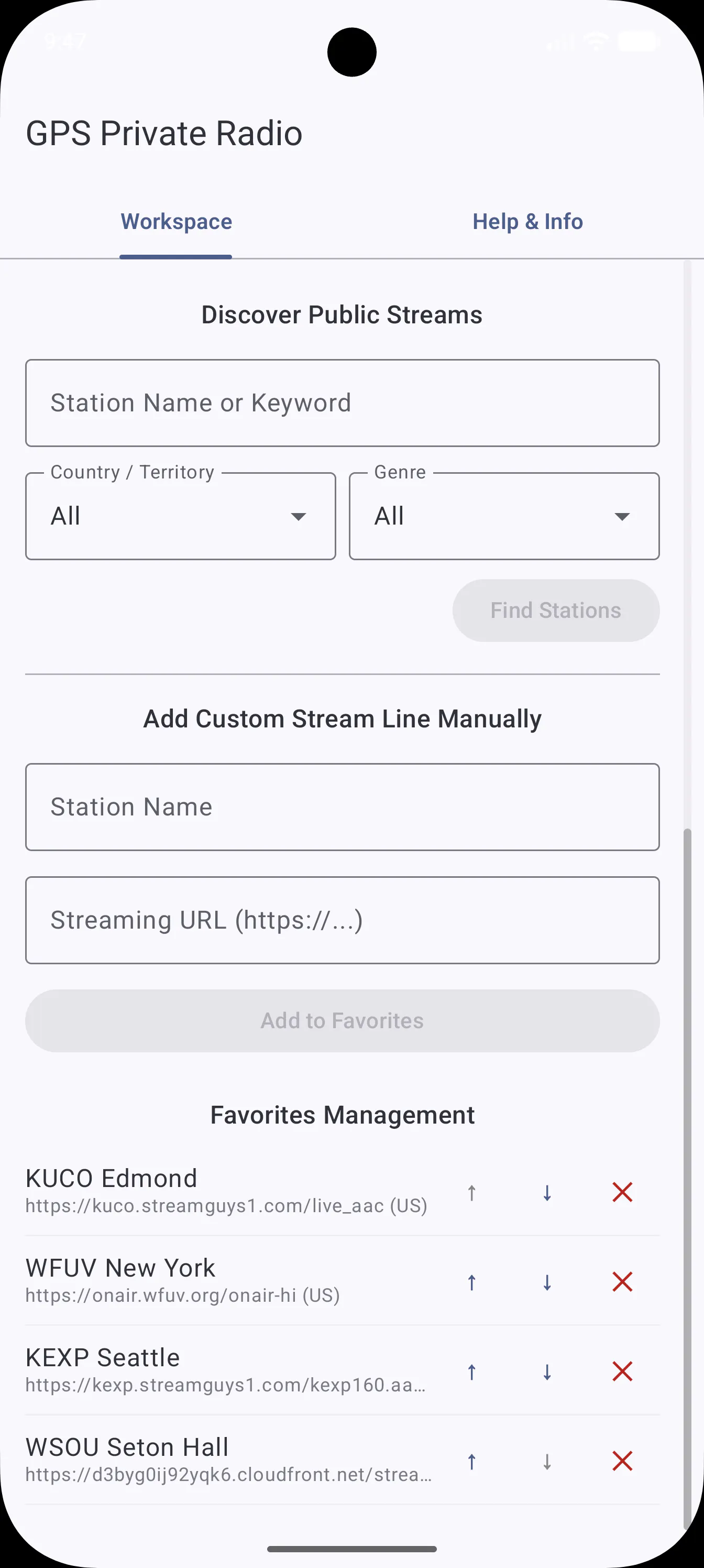 GPS Radio: Private Streamer gallery image