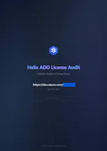 HALA — Helix ADO License Auditor gallery image
