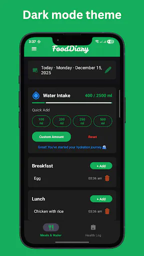 Food Diary - Health Tracker gallery image