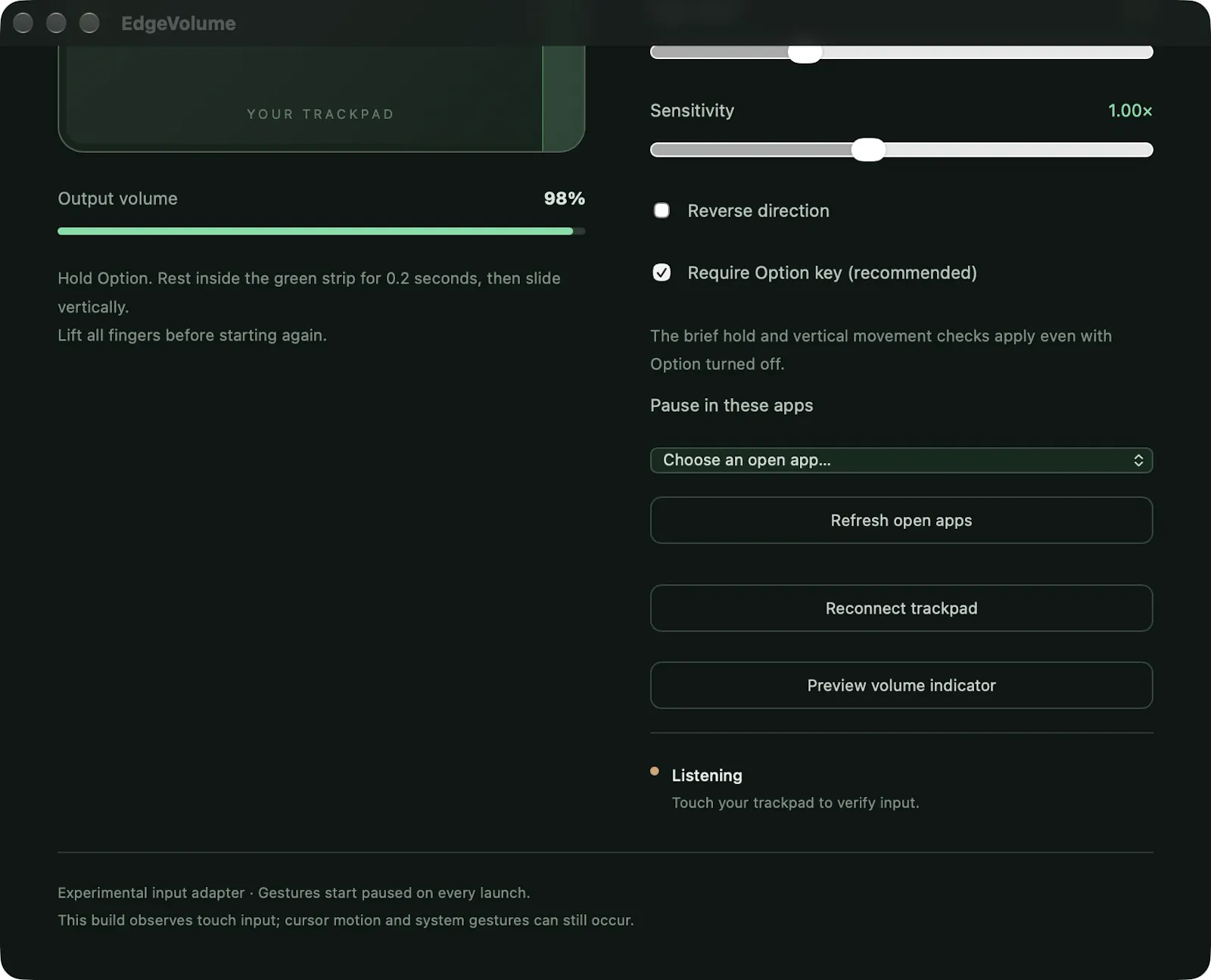 EdgeVolume screenshot 3