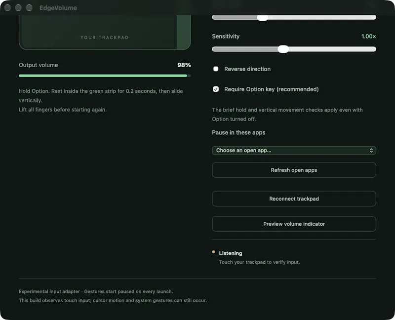 EdgeVolume screenshot 3