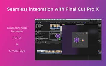 Simon Says Mac App / Final Cut Pro X Ext gallery image