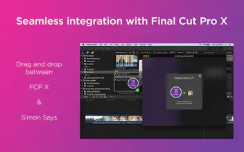 Simon Says Mac App / Final Cut Pro X Ext gallery image