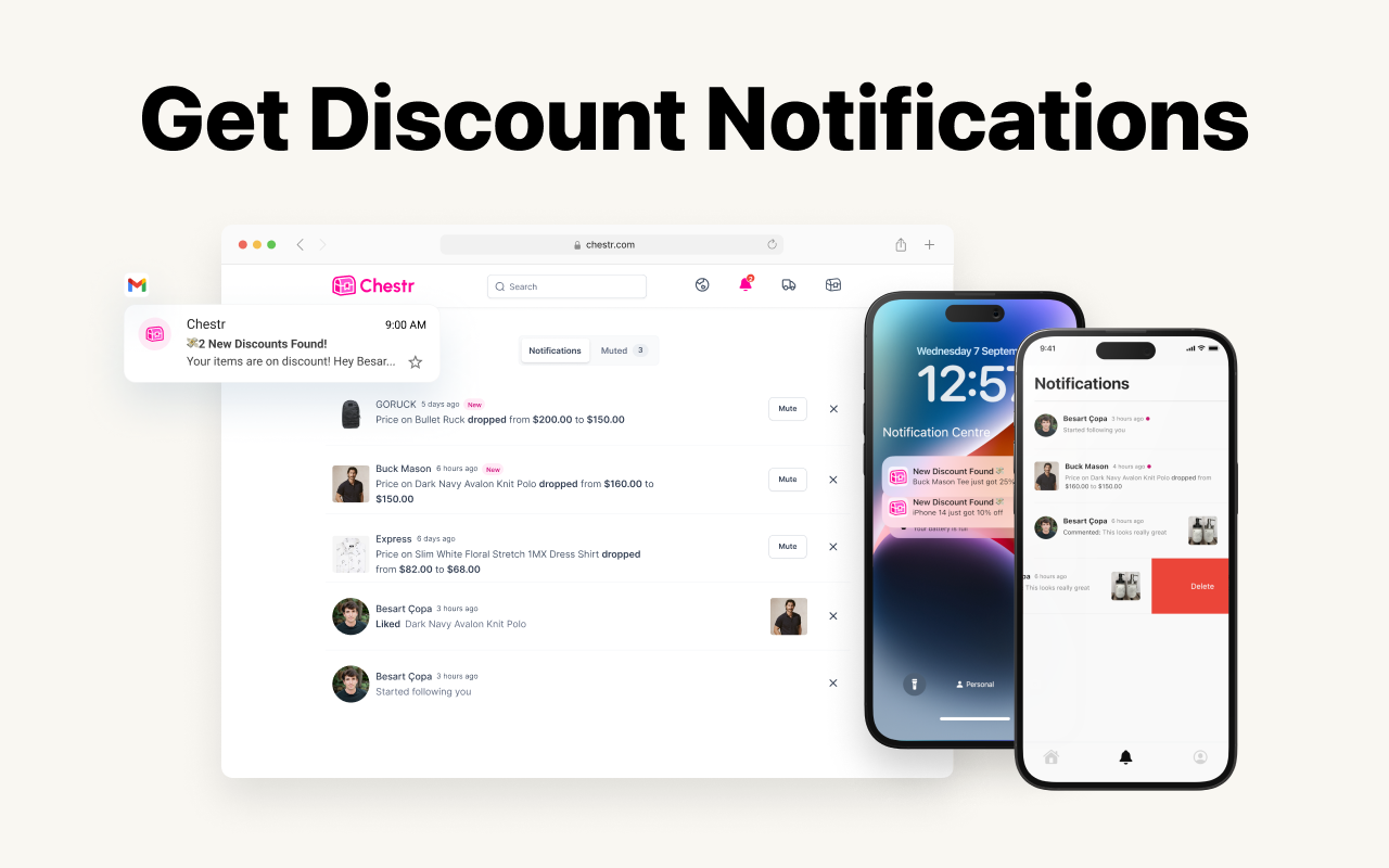 Lista de desejos chesti 1.0 web iOS aplicativo media 4
