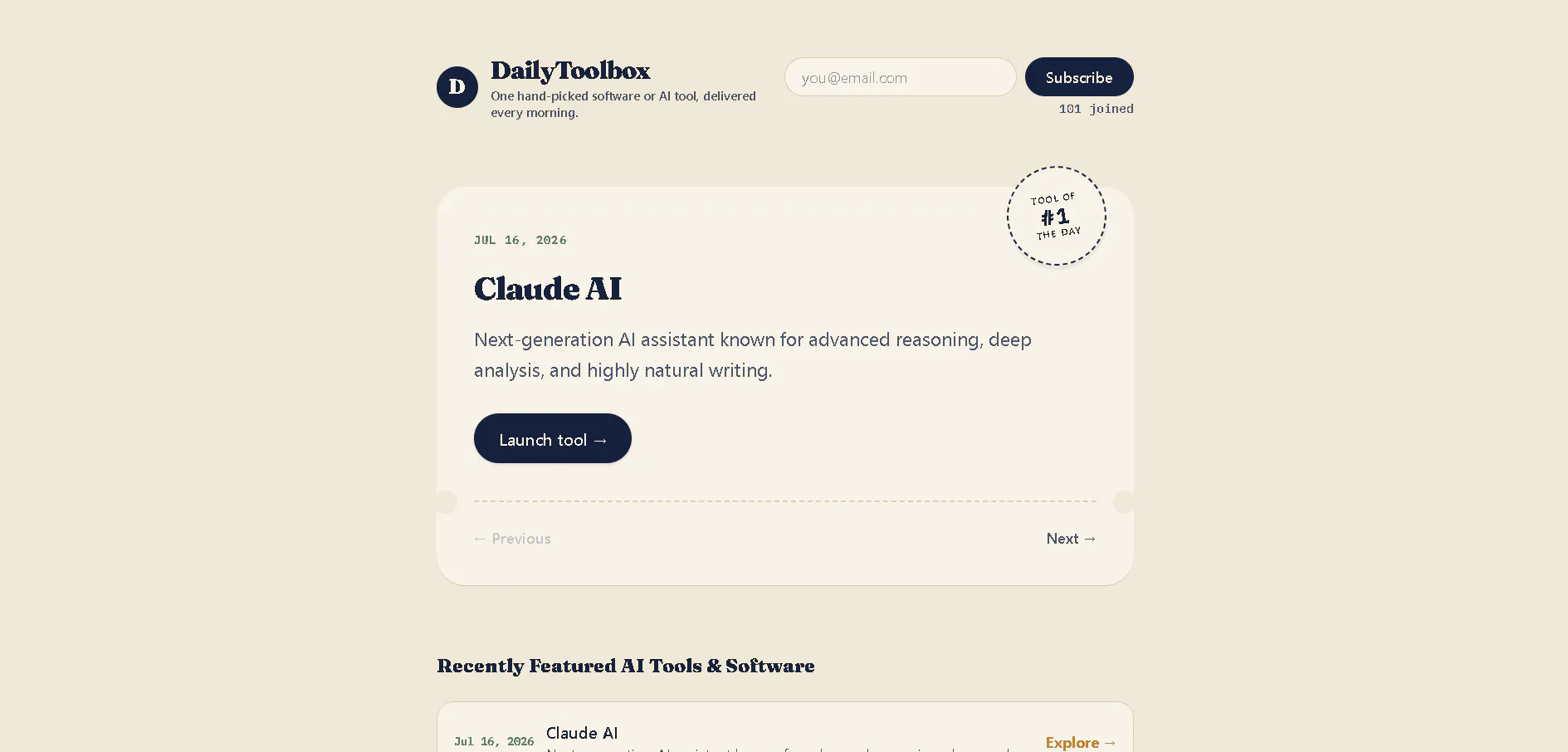 DailyToolbox gallery image