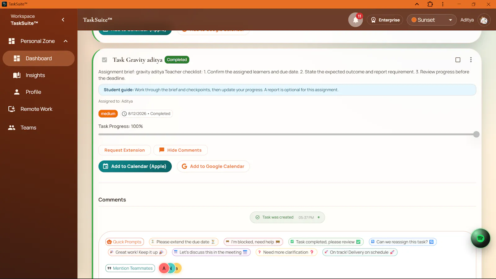 TaskSuite™ screenshot 8