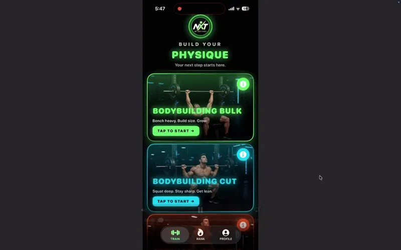 Nxtstep Fitness screenshot 1 (video preview)