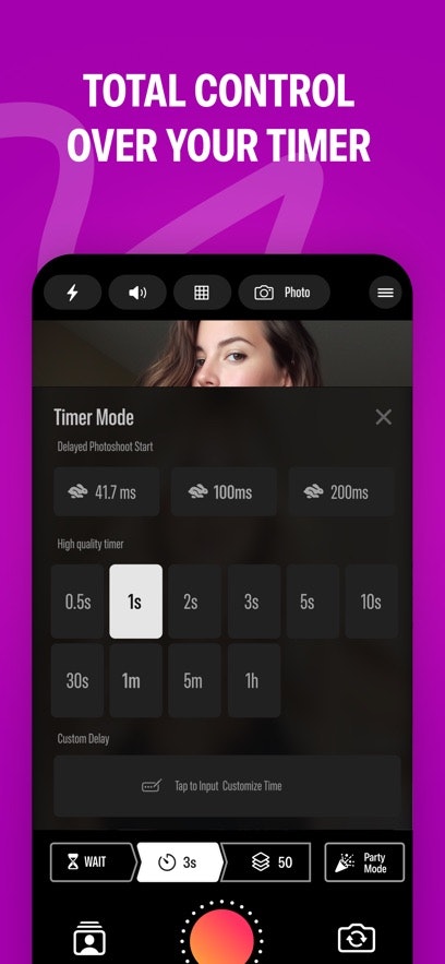 SnapFlow: Party Timer Camera gallery image