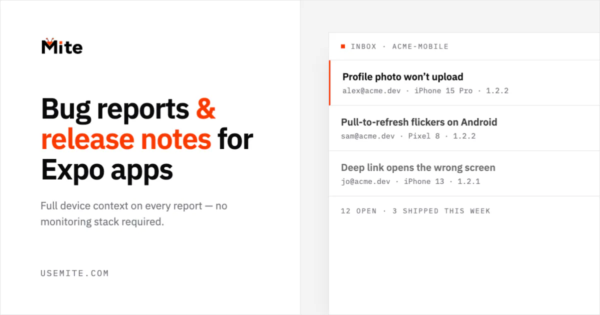 Mite is Live gallery image