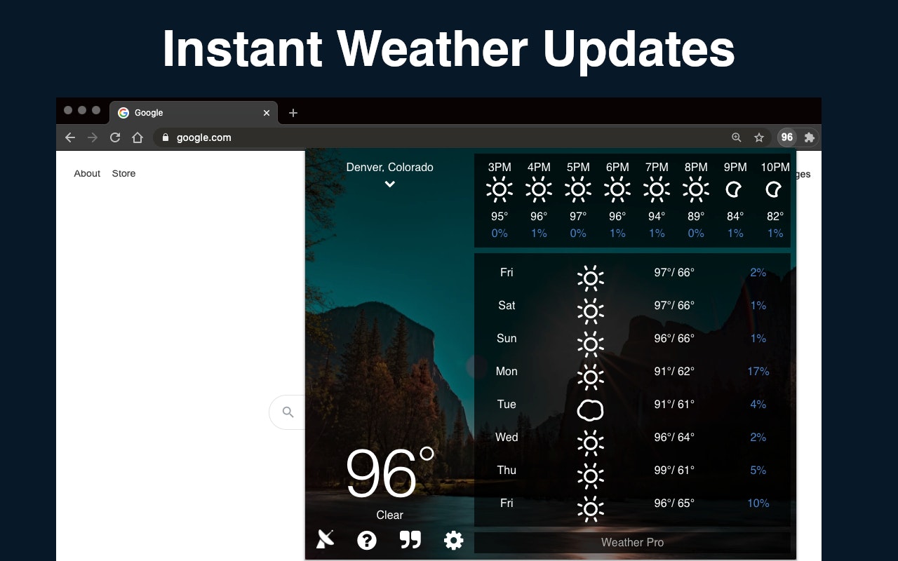 Weather Extension v5 gallery image